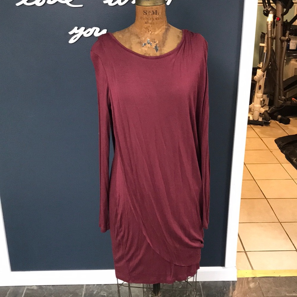 Maroon Dress
